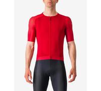 Castelli Aero Race 7.0 Rosso Corsa Short Sleeve Jersey Bright Red - XL
