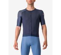Castelli Aero Race 7.0 Rosso Corsa Short Sleeve Jersey Dark Blue - XXL