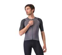 Castelli Aero Race 8s Short Sleeve Jersey Grey XL Men XL Smoke Grey