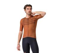 Castelli Aero Race 8S Short Sleeve Brown Jersey, Size M