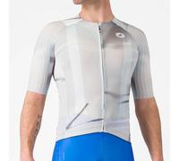 Castelli Aero Race 8S Short Sleeve Jersey - SS26 - Silver Grey / Smoky Grey / XLarge