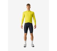 Castelli Aero Race long sleeve jersey bright yellow - XXL