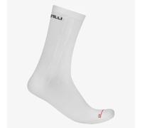 Castelli Aero Race Pro 20 Socks Rosso Corsa White - S-M