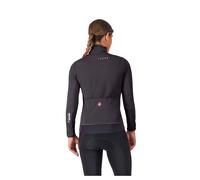 Castelli Alpha 150 Rosso Corsa Windproof Jacket Black Women - L