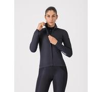 Castelli Alpha 150 Rosso Corsa Windproof Jacket Black Women - L