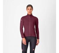 Castelli Alpha 150 Womens Jacket Deep Bordeaux/Brilliant Pink