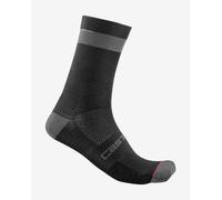 Castelli Alpha 18 PrimaLoft Socks Black Dark Grey - XXL