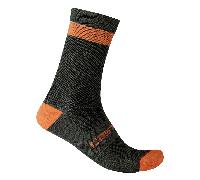 Castelli Alpha 18 Socks Military Green, Size L/XL