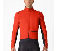 Castelli Alpha Doppio RoS Cycling Jacket - AW24 - Red Ochre / Black Reflex / Black / Small