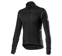 CASTELLI Alpha Ros 2 Jacket, Men's Sports Jacket, mens, 4520502, Light Black, L