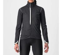 Castelli Alpha Ultimate Insulated Women Cycling Jacket - Light Black / White / Small