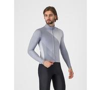 Castelli Amplify Thermal Long Sleeve Jersey Light Grey - S