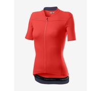 Castelli Anima 3 Short Sleeve Jersey Pink Women - XS