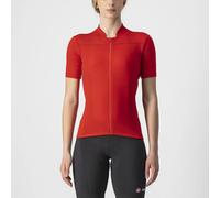 Castelli Anima 3 Womens SS Road Jersey Red/Black
