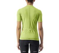 Castelli Anima 4 Short Sleeve Jersey Green L Woman