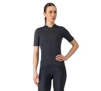 Castelli Anima 4 Short-Sleeve Jersey Light Black Women's, Size XS.