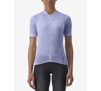 Castelli Anima 4 Short Sleeve Jersey Purple S Woman