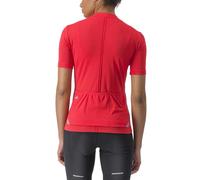 Castelli Anima 4 Short Sleeve Jersey Red XS Women