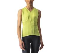 Castelli Anima 4 Sleeveless Jersey Bright Lime / Absinthe Green Women, Size L