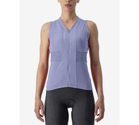 Castelli Anima 4 Sleeveless Jersey Purple S Woman