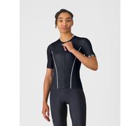 Castelli Anima Flow Short Sleeve Jersey Black XL Woman