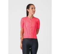 Castelli Anima Flow Short Sleeve Jersey Bright Pink - XL