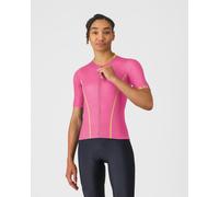 Castelli Anima Flow Short Sleeve Jersey Pink XL Woman
