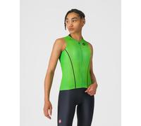 Castelli Anima Flow Sleeveless Jersey Green M Woman