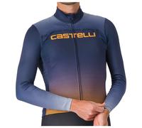 Castelli - Apice Thermal Jersey - Cycling jersey size S, blue