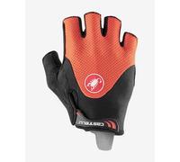 Castelli Arenberg Gel 2 Rosso Corsa Gloves Red Orange Black - XS