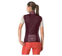Castelli Aria 2 Gilet S Dark Bordeaux