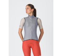 Castelli Aria 2 Windproof Vest Silver Grey Women - S