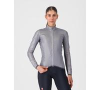 Castelli - Women's Aria Shell 2 Jacket - Cycling jersey size L, grey