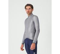 Castelli Aria Shell 2 Wind Jacket Silver Grey - XXL
