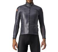 Castelli Aria Shell Jacket Black S Men S Dark Grey