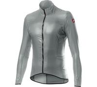 Castelli Aria Shell Jacket Silver Gray