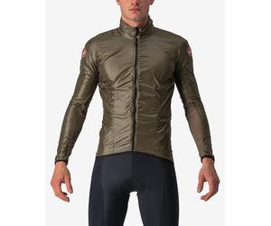 Castelli Aria Shell Light Windbreaker Jacket Moss Brown - L