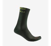 Castelli Bandito Merino 18 Socks - AW25 - Deep Green / S/M