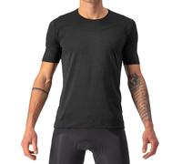 Castelli Bandito Wool Short Sleeve Base Layer - Black / XLarge