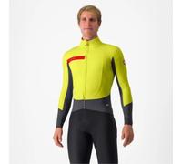 Castelli Beta RoS Cycling Jacket Sulphur/Dark Grey