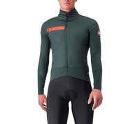 Castelli Beta RoS Jacket Green Red, Size M