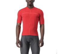 CASTELLI Classifica Jersey - Men’s Cycling Jersey, Breathable, Lightweight and Comfortable for Long Distances Red