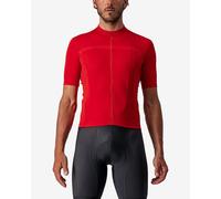 CASTELLI Classifica Jersey - Men’s Cycling Jersey, Breathable, Lightweight and Comfortable for Long Distances Red