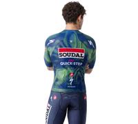 Castelli Climber´s A/c Soudal Quick-step 2026 Short Sleeve Jersey 2XL Blue / Electric Lime