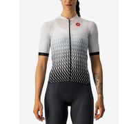 Castelli Climber's 2.0 Rosso Corsa Short Sleeve Jersey White Silver Black Women - L
