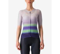 Castelli Climber's 4.0 Rosso Corsa Short Sleeve Jersey Lilac Green Women - XS