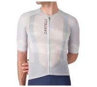 Castelli Climber's A/C Rosso Corsa Short Sleeve Jersey Silver Grey - XXL
