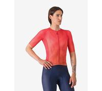 Castelli Climber's A/C Jersey short sleeve hibiscus red Women - M