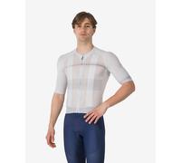 Castelli Climber's A/C Short Sleeve Jersey - SS25 - Silver Grey / Red / 2XLarge