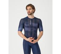 Castelli Climber's A/C Rosso Corsa Short Sleeve Jersey Night Blue - M